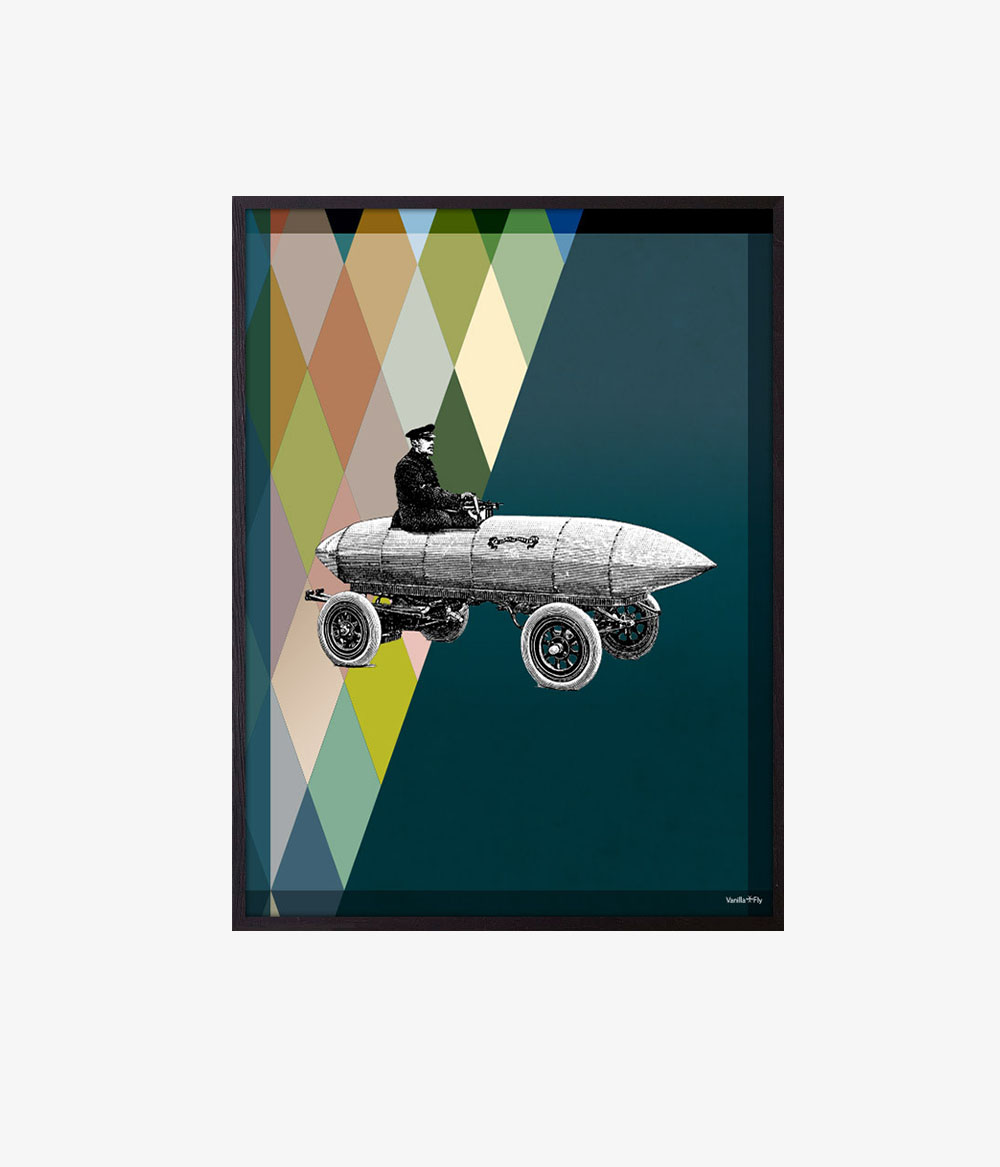DomusArreda_VanillaFly_Poster_CHECKER SILVERBULLIT